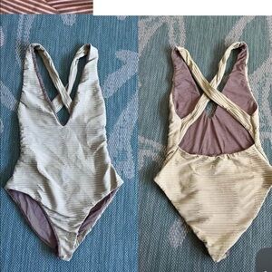 ACACIA Ribbed Nova One Piece Swimsuit